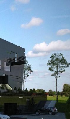 detal: balkon i prywatne schody z piętra do ogrodu / details: the balcony & the private stairs to the garden.