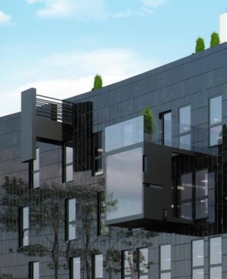 detale elewacji zachodniej / west elevation details.