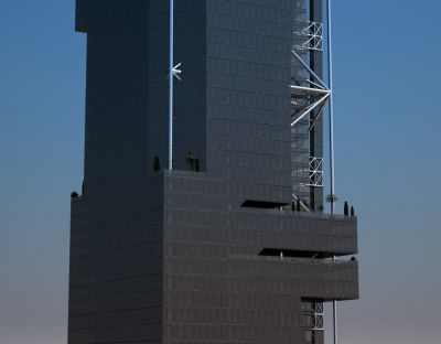 tarasy zachodnie 38 i 41 piętra / the west terraces of 38 & 41-st offices floors