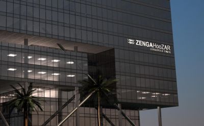 detal galerii handlowej na piętrach 3-7 / detail of the 3 till 7-th floors shopping center.