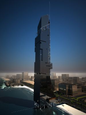 widok od strony północno-wschodniej / the north-east side view.