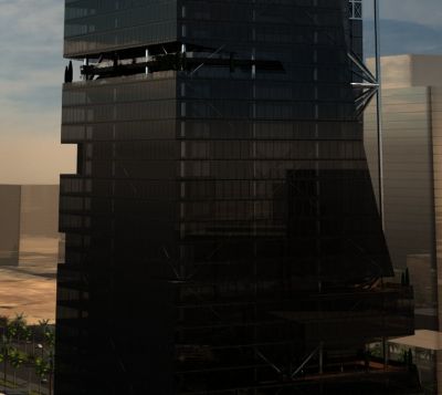 skylobby piętra 30-31 / 30 & 31-st floors skylobby.