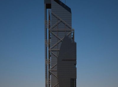 ZENGA HooZAR - elewacja pd. / the south elevation.