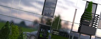 detal elewacji frontowej / frontal elevation detail.