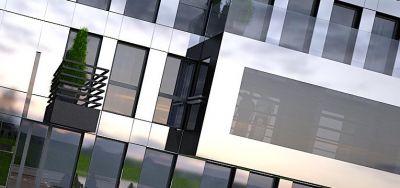 detal elewacji czołowej / frontal elevation details.