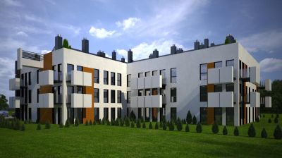 ZENGA Bombardier - elewacja pd. / south elevation.