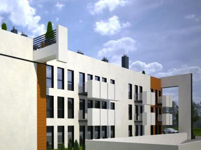 ZENGA Bombardier - elewacja pn. / north elevation.