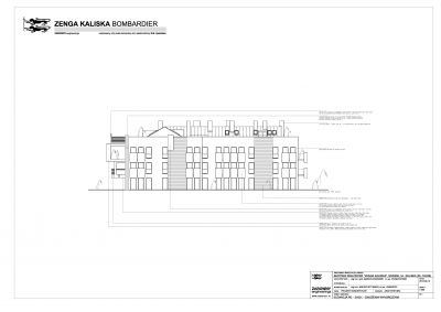 ZENGA Bombardier - arkusz faktur elewacji / elevation drawing.