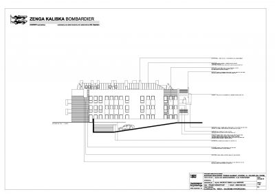 ZENGA Bombardier - arkusz faktur elewacji / elevation drawing.