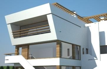 Villa ZENGA - detal: wiszący monitor / detail: hanging west view monitor.