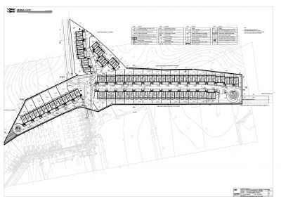 Trzy skrzydła osiedla Zenga Park: Północne, Południowe i Zachodnie / three Wings of the Zenga Park settlement:North, South & the West 