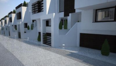 ZENGA Park - widok z uliczki / a view from the street. 