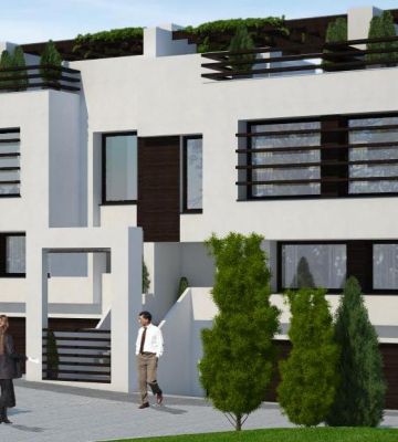 ZENGA Park - widok z ulicy / a view from the street.