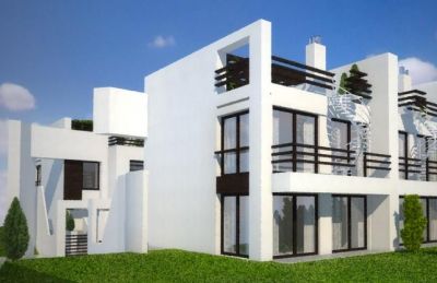 ZENGA Park - widok z ogrodu / a view from the garden. 