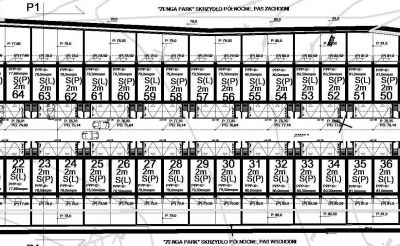 Pas środkowy Skrzydła Północnego / Middle part of the North Wing of Zenga Park 